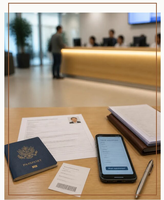 Запись в визовый центр в Октябрьском для подачи документов