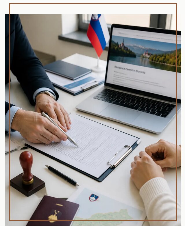 Оформление вида на жительство в Словении под ключ в Октябрьском