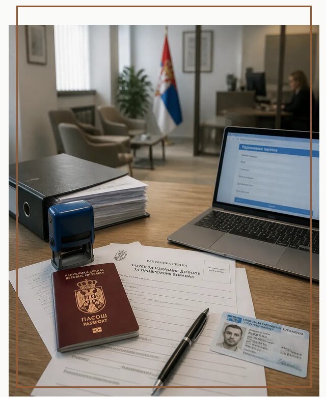 Оформление ПМЖ в Сербии для переезда в Октябрьском под ключ
