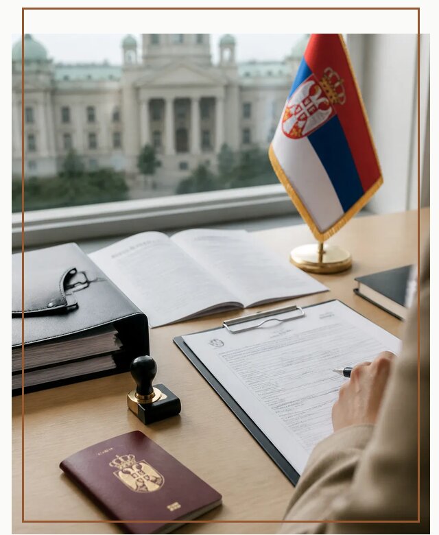 Оформление гражданства Сербии под ключ для переезда в Октябрьском