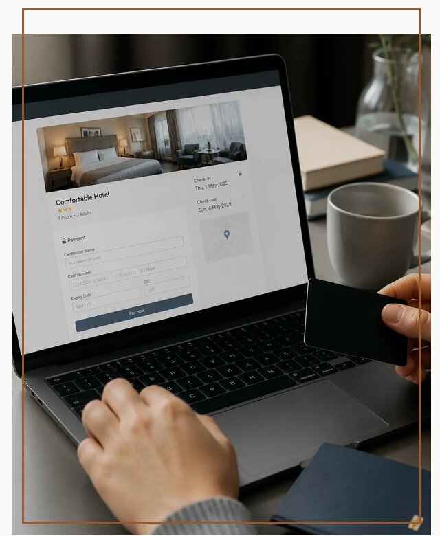 Оплата бронирования Booking в Октябрьском по цене от 4661 р. | Гиперактив-Ктб