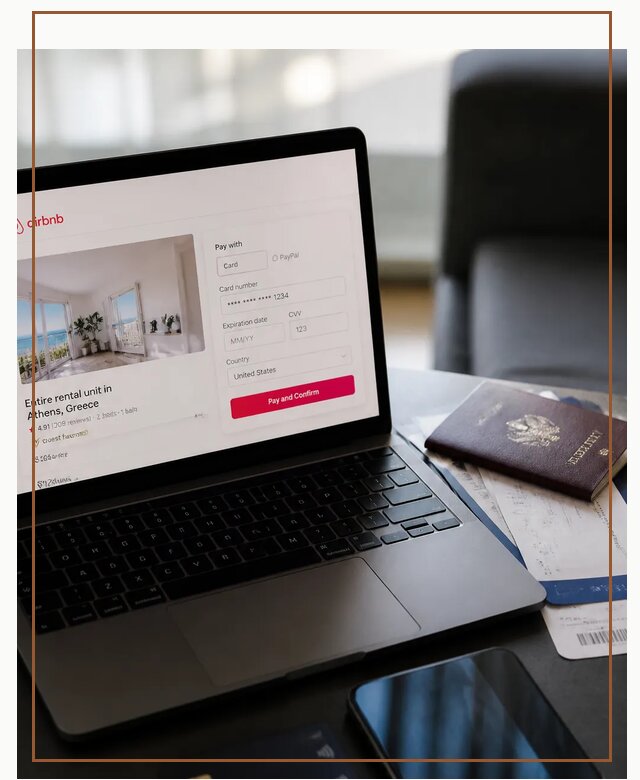 Оплата бронирования Airbnb онлайн для проживания в Октябрьском